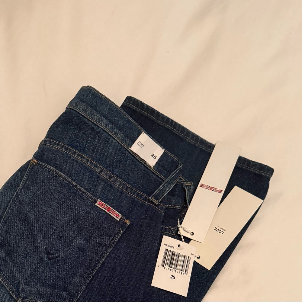 HUDSON BOOT CUT JEANS / MID-RISE / SIZE: 25 - NEW w/TAG